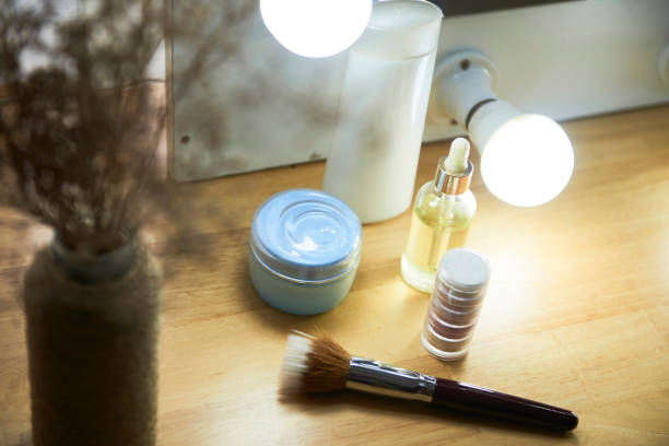 istock Skin creams are on the table 1097846500
