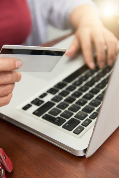istock Woman paying online 1097846662