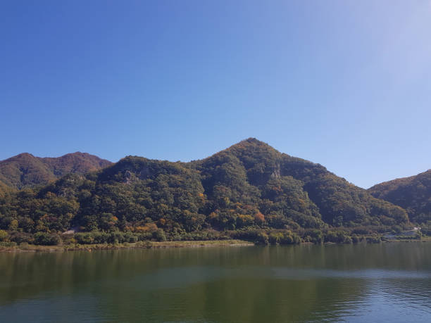 istock the scenery of the Bukhan River 1097848340