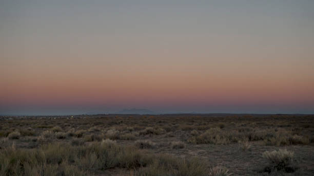 istock Winslow, Arizona desert at dusk 1097850694