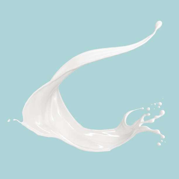 istock splash of milk or yogurt white cream. 1097855428
