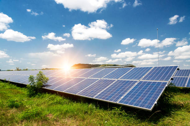 istock Solar panels, photovoltaic - alternative electricity source 1097873828