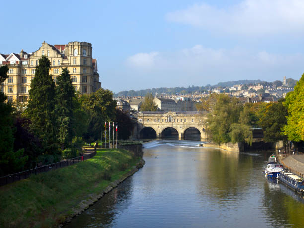 istock View along the River Avon towards famous Pulteney Bridge, Bath 1097878334