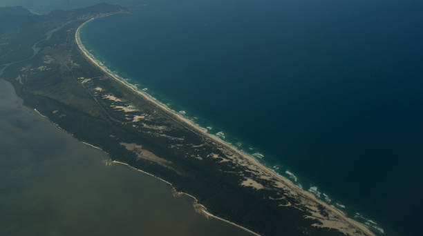 istock Sea and beach seen from above 1097882310
