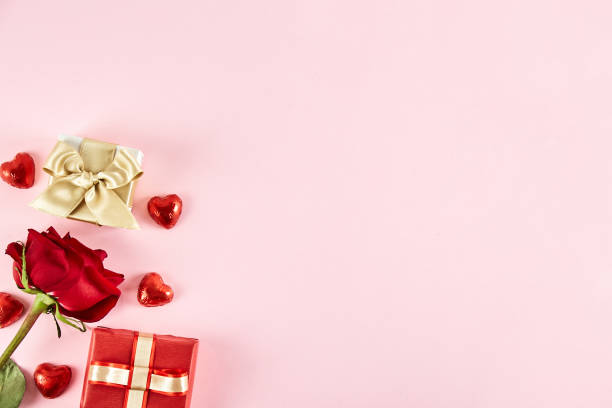 istock Festive composition for Valentine's day. Romantic mood concept. 1097889072