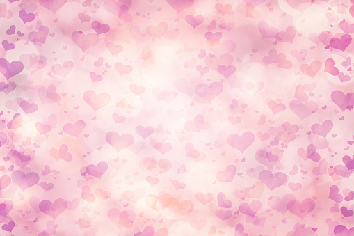 Valentine blur abstract background