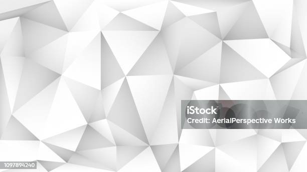 Abstract Background Of Polygons Stock Photo - Download Image Now - Pattern, Backgrounds, Diamond - Gemstone