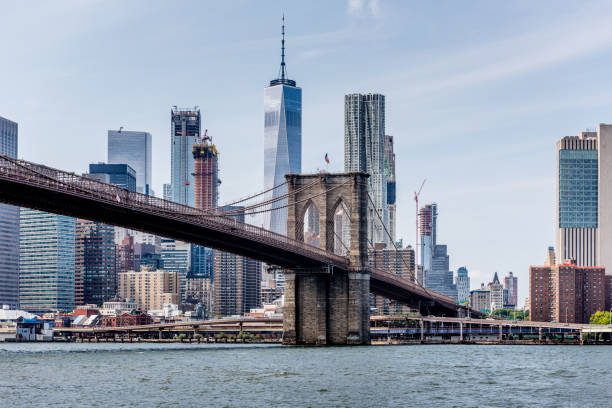 istock The Brooklyn Bridge and Lower Manhattan Financial District 1097907210