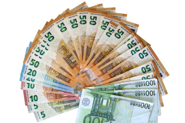 istock Fan of euro banknotes isolated. 1097925984