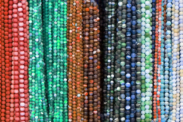 istock Colorful beads necklaces. 1097955298