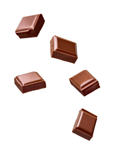istock chocolate piece sweet food dessert falling 1097975848
