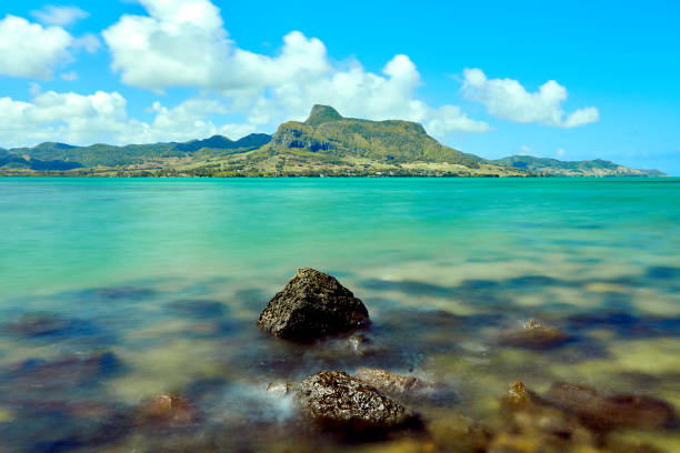 mountain lion, mauritius, view from mahebourg port
