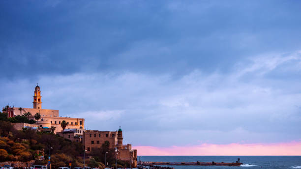 Jaffa sunset.Tel Aviv, Israel