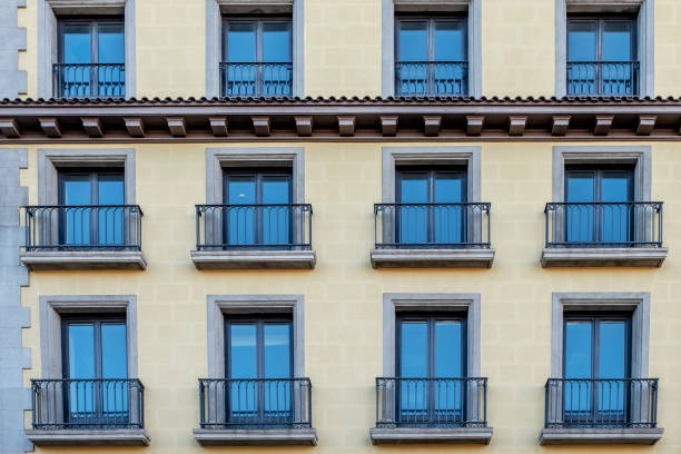istock Classical facades of downtown of Madrid 1097995350