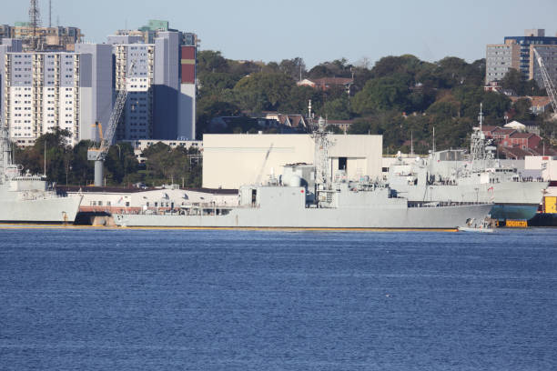 istock Warships at Halifax Dockyard, Nova Scotia, Canada 1097999494