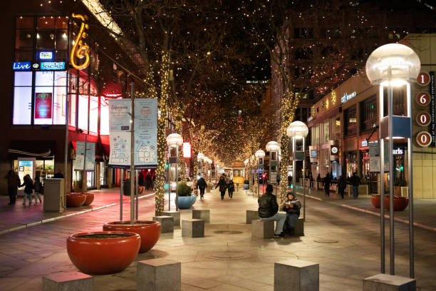 Sector 17 is a busy retail and entertainment hub centered on Sector 17 Market, a tree-lined pedestrian plaza with fountains and stores offering global fashion, gifts, and sportswear.