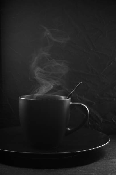 istock Black cup of hot coffee 1098014814