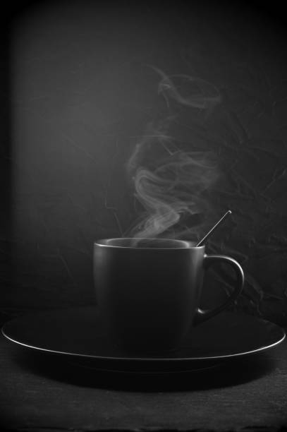 istock Black cup of hot coffee 1098014834