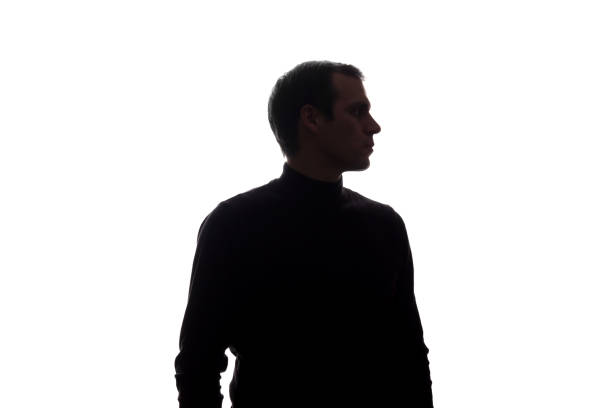 istock Portrait of a young man, side view 1098017678