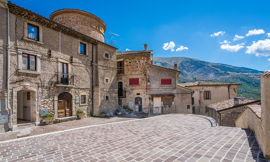 Villalago, province of L'Aquila in the Abruzzo region of Italy.