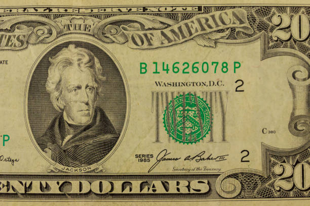 istock Macro shot of twenty dollar bill 1098033740