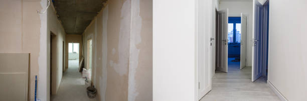 istock Steps from construction of a new modern extension 1098033986