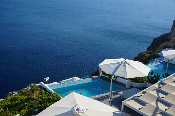 istock Beautiful and colorful view in Oia, Santorini 1098049606
