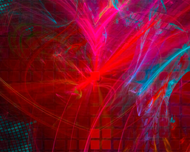 istock abstract digital fractal, fantasy design, party 1098069564