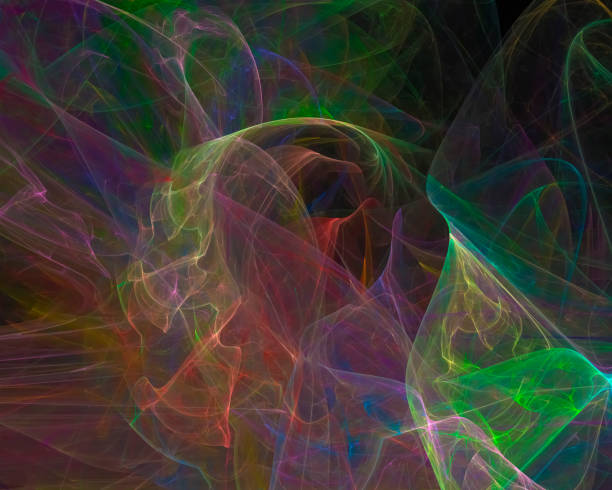 istock abstract digital fractal, fantasy design, party 1098069868