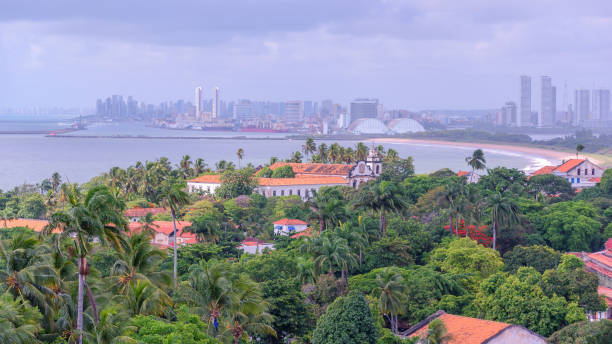 istock Panoramic view of Olinda and Recife city 1098073036