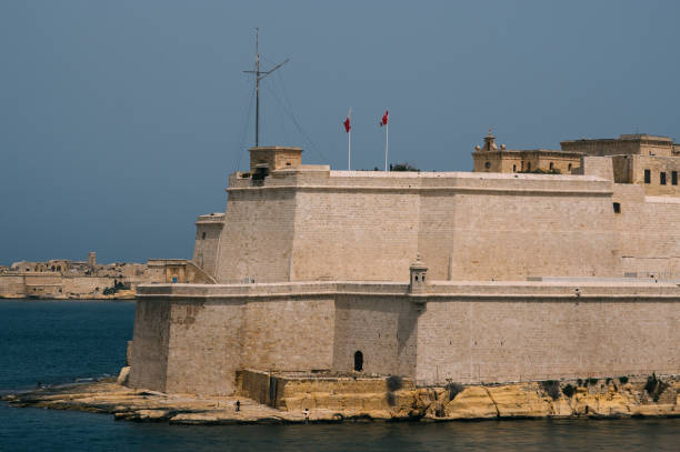 istock Fort St. Angelo, Il-Birgu , view from Valletta, Malta 1098073104