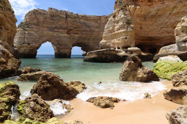 istock Marinha Beach, Portugal 1098079224
