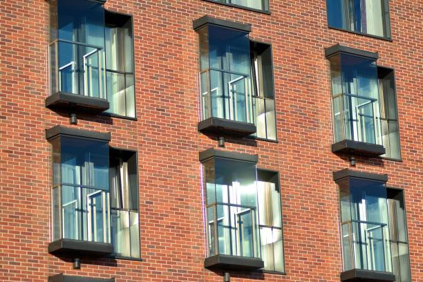 istock Facade of a modern apartment building 1098080102