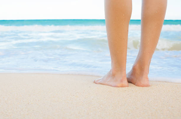 istock Woman at the beach 1098082476