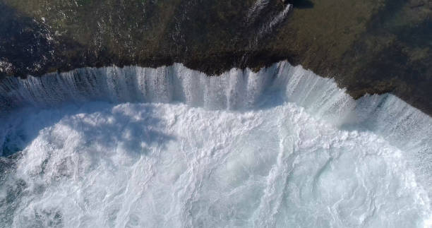 istock Manavgat Waterfall aerial view 1098085450