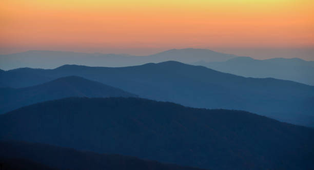 istock The beautiful sunset in the mountains 1098086958