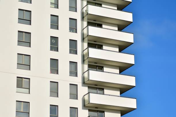 istock Facade of a modern apartment building 1098089800