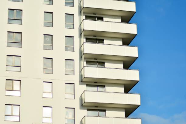 istock Facade of a modern apartment building 1098098768