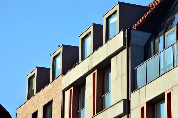 istock Facade of a modern apartment building 1098099634