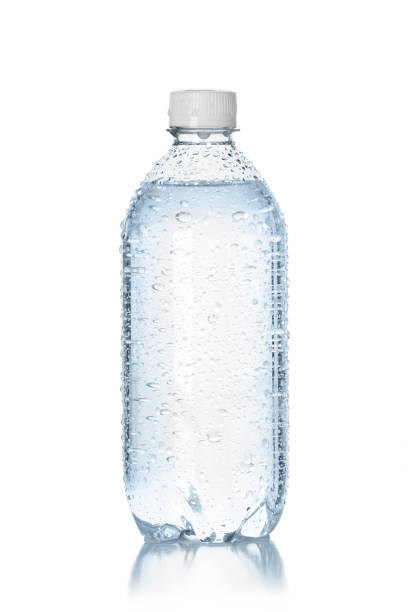 istock A clear plastic water bottle on a white background 1098111796