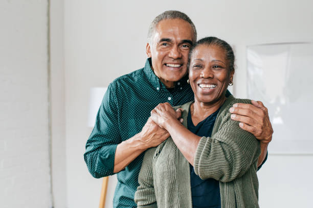 istock Smiling senior couple 1098111808