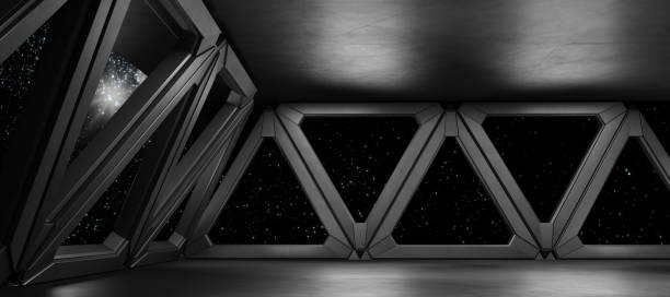 istock Space environment, ready for comp of your characters.3D rendering 1098116060