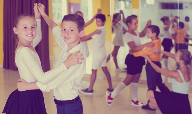 istock Children  enjoying of partner dance 1098116384