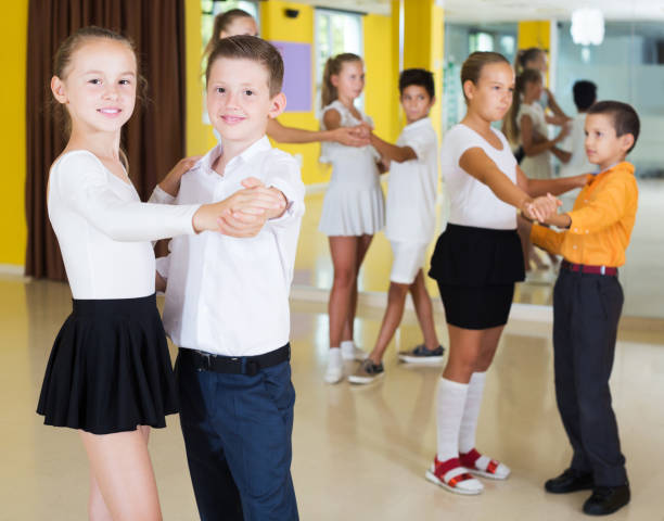 istock Children  enjoying of partner dance 1098116390