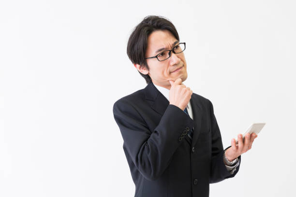 istock Asian middle age asian businessman 1098134710