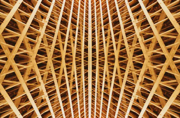 Photo of Abstracted Wood Structure