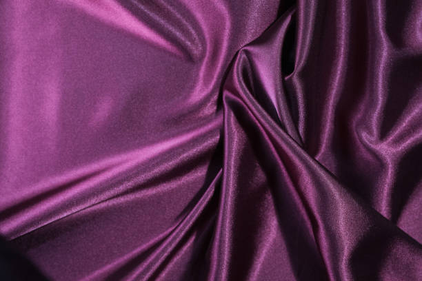 istock Close-up of a purple silk 1098144544
