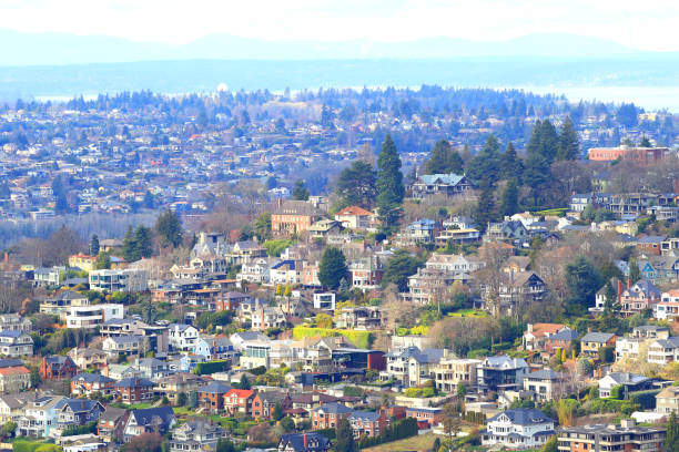 Suburban Seattle Neighborhood