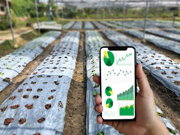 istock agriculture technology concept man Agronomist Using a Tablet in an Agriculture Field read a report 1098158026