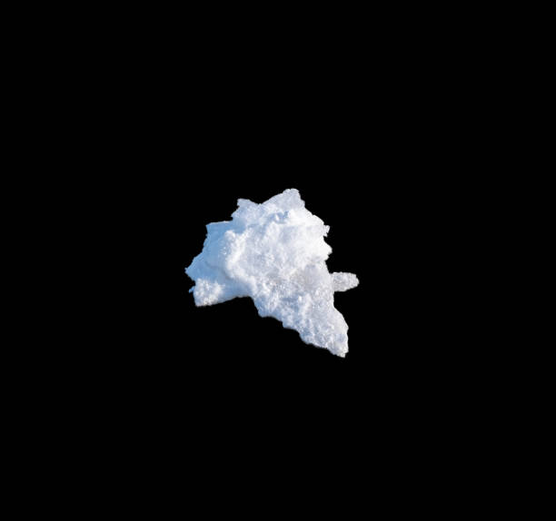 istock Natural ice cube from snowdrifts 1098169444